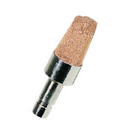 Push-In Nickelpläterad Brons Ljuddämpare för 4mm